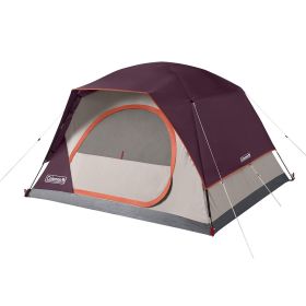 Coleman 4-Person Skydome™ Camping Tent (Color: Blackberry)