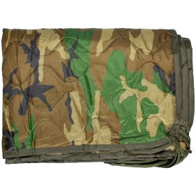 PONCHO LINER (Option: Woodland Camo)