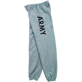 ARMY MENS SWEATPANT GREY *DS (Option: Xl *Ds)