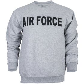 AIR FORCE SWEATSHIRT GREY (Option: L)